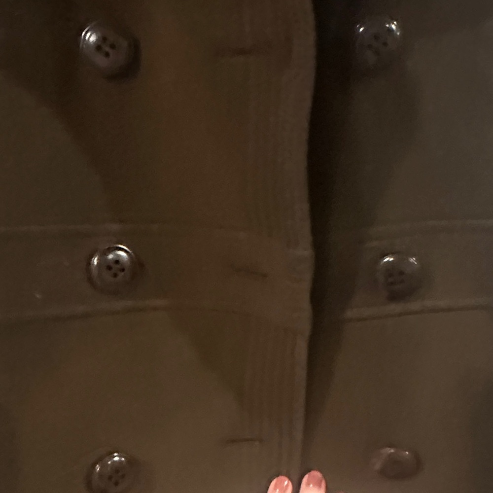J. Crew Dark Brown Trench Coat - Picture 5 of 6